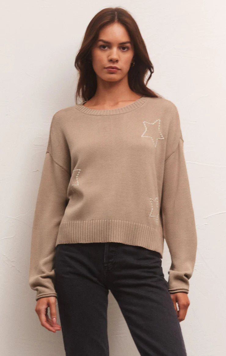 Sienna Open Star Sweater