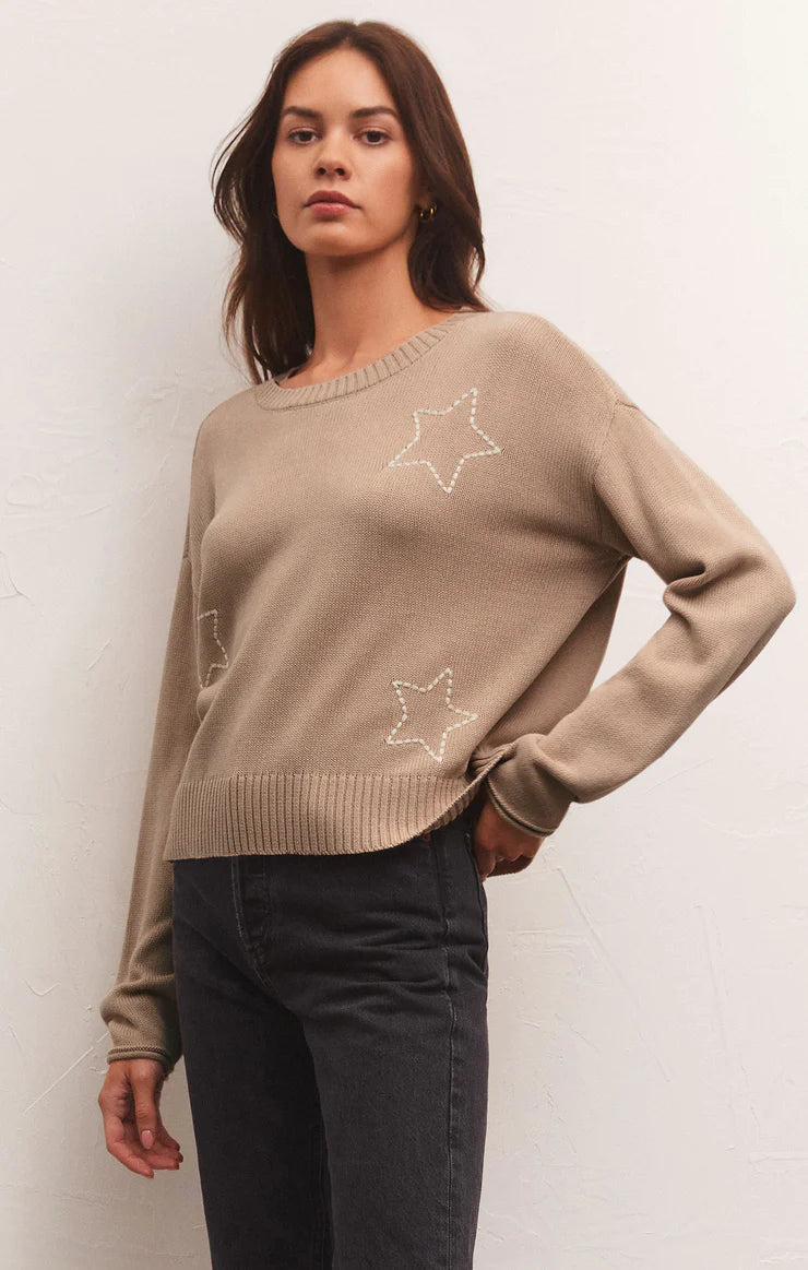 Sienna Open Star Sweater