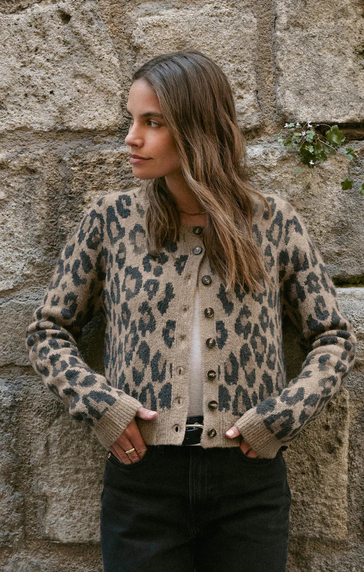 Leopard Cardigan