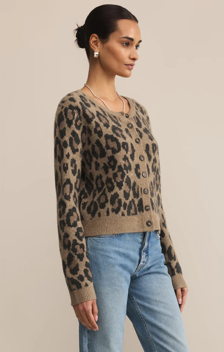 Leopard Cardigan