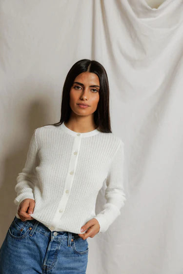 Ada Pointelle Cardigan