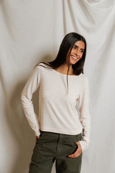 Ainsley Brushed Sweater Long Sleeve Top