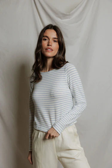 Ainsley Brushed Sweater Long Sleeve Top