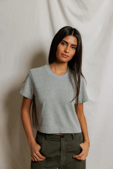 Cher Ringspun Cotton Crew Tee