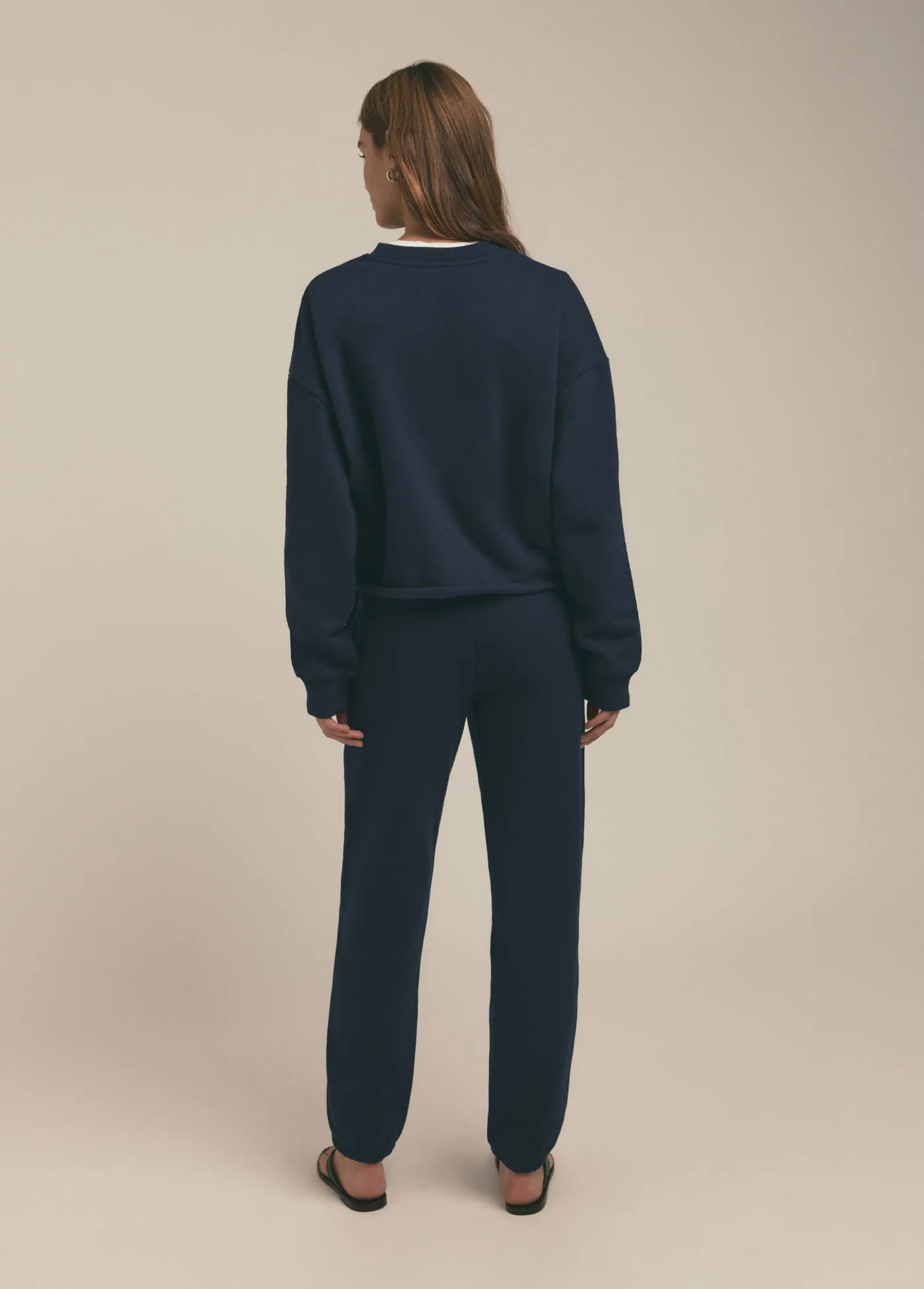 The Cropped Collegiate Sweatshirt