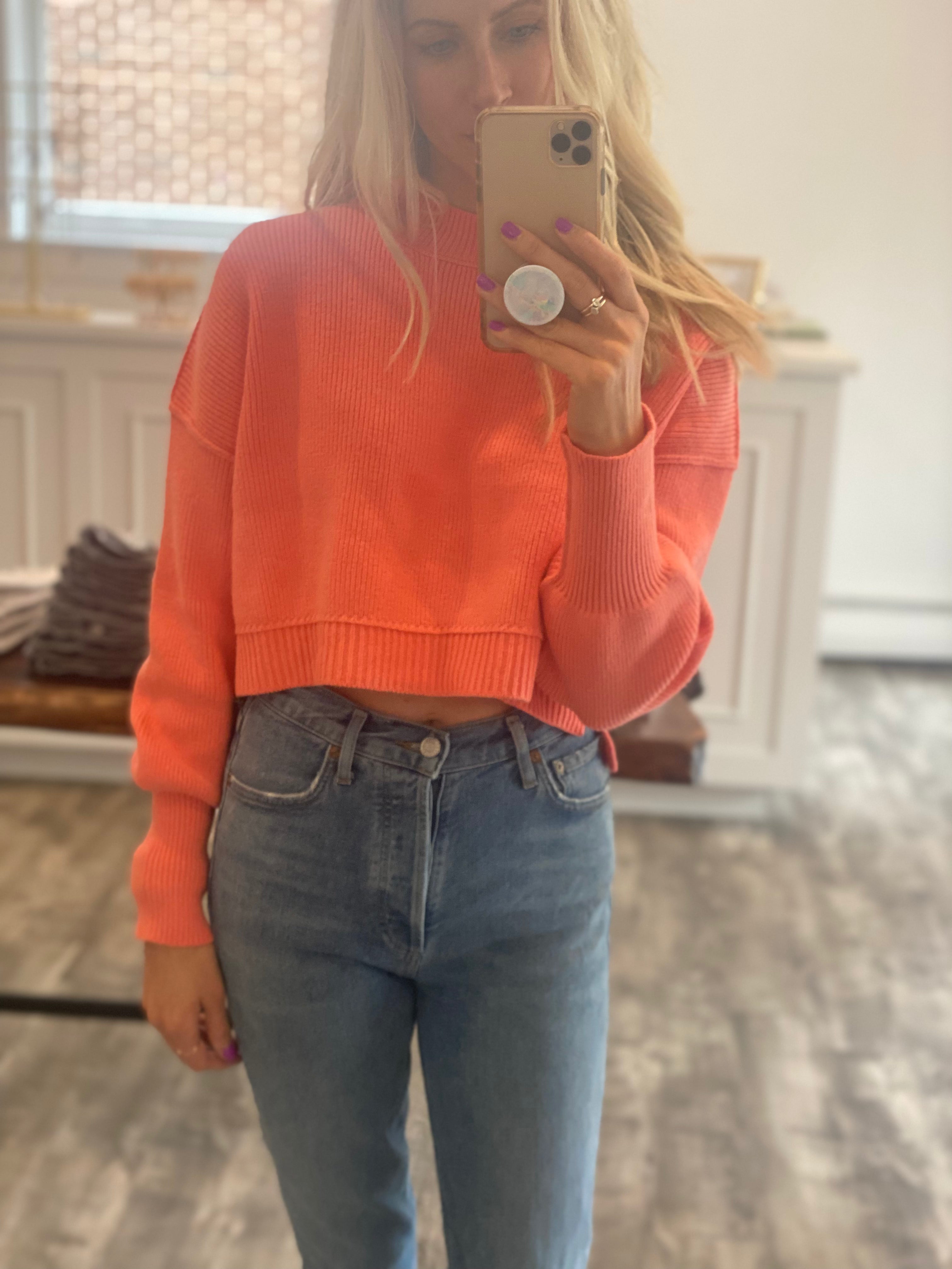 Easy Street Crop Pullover