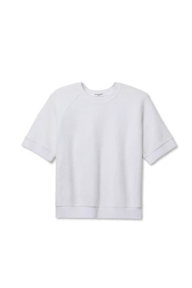 Kennedy Reverse Fleece Short Sleeve Crew Neck Sweatshirt
