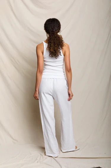 Lorana Linen Drawstring Pant