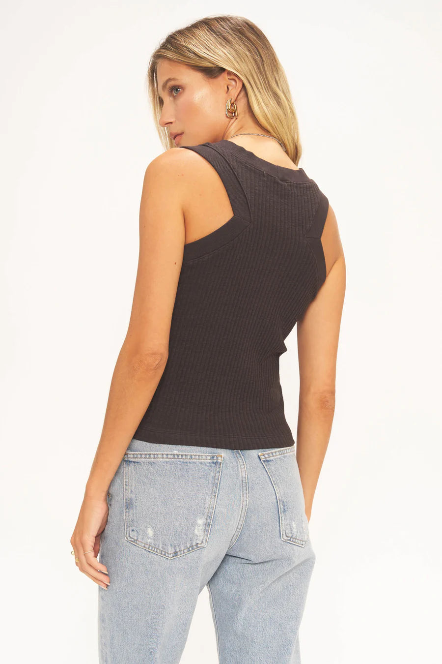 Player Racerback Fitted Rib Tank