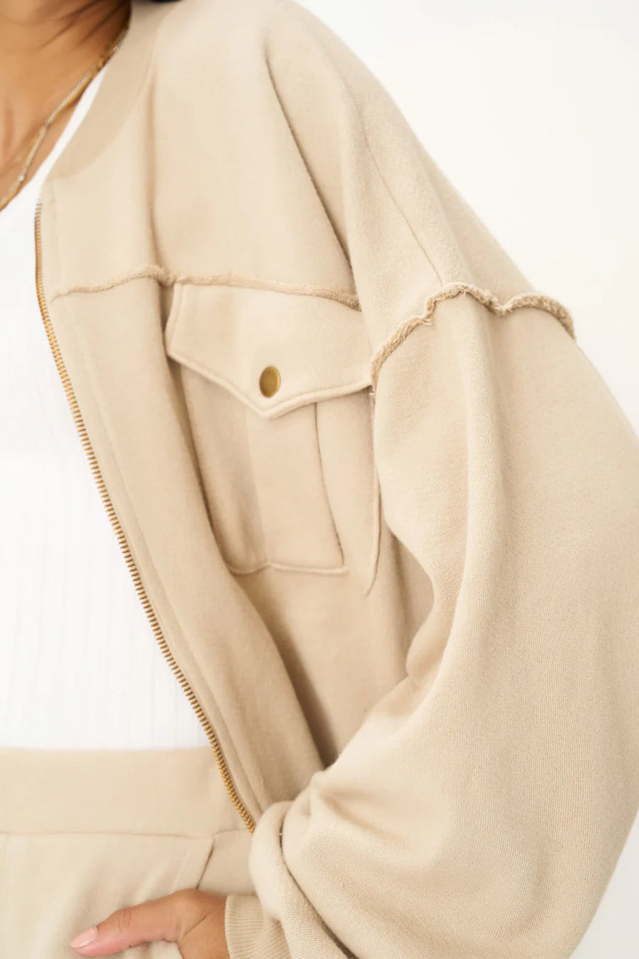 Rhyna Zip Up Pocket Jacket