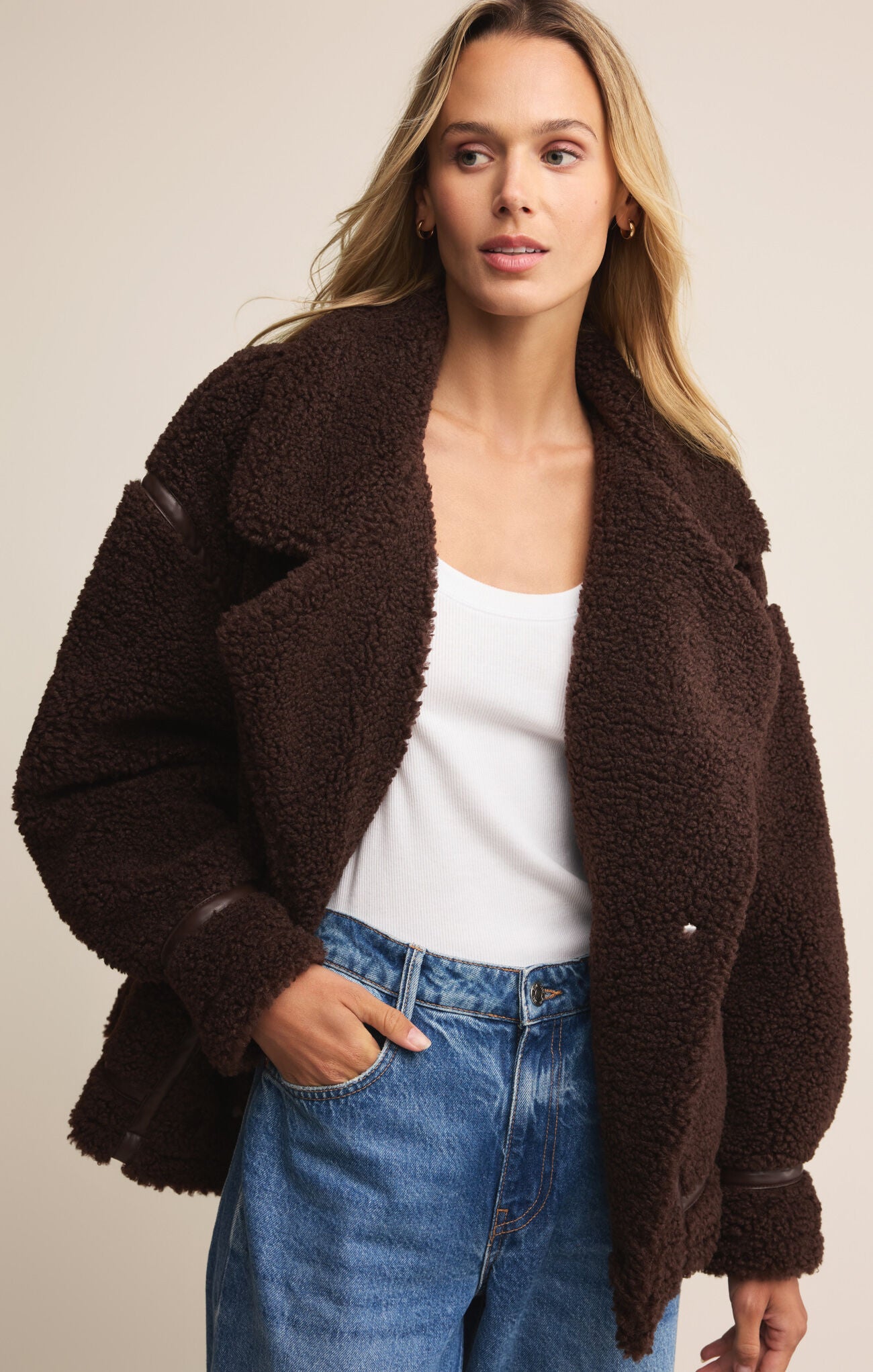 Ari Sherpa Coat