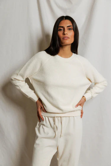 Ziggy Reverse Fleece Crew Neck Sweatshirt