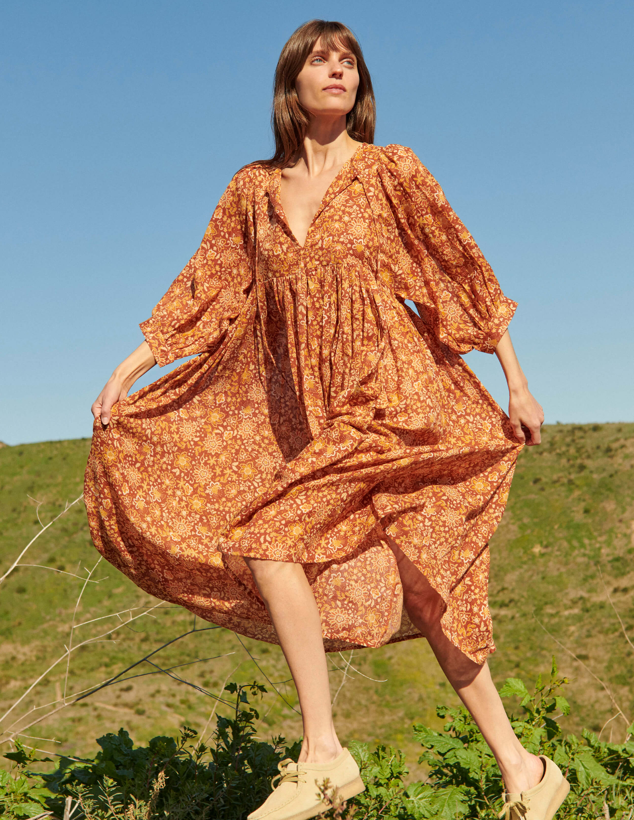Floral Midi Dress