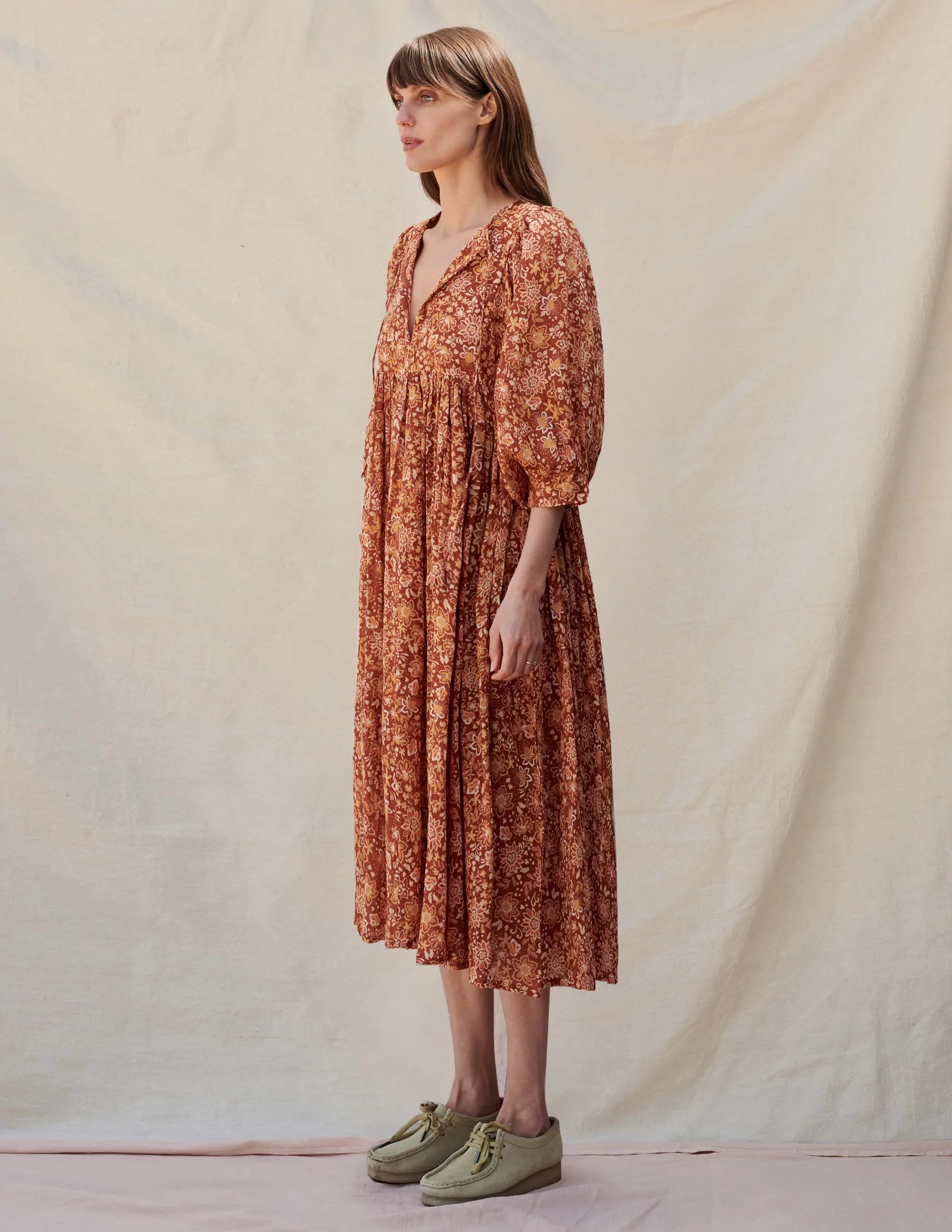 Floral Midi Dress