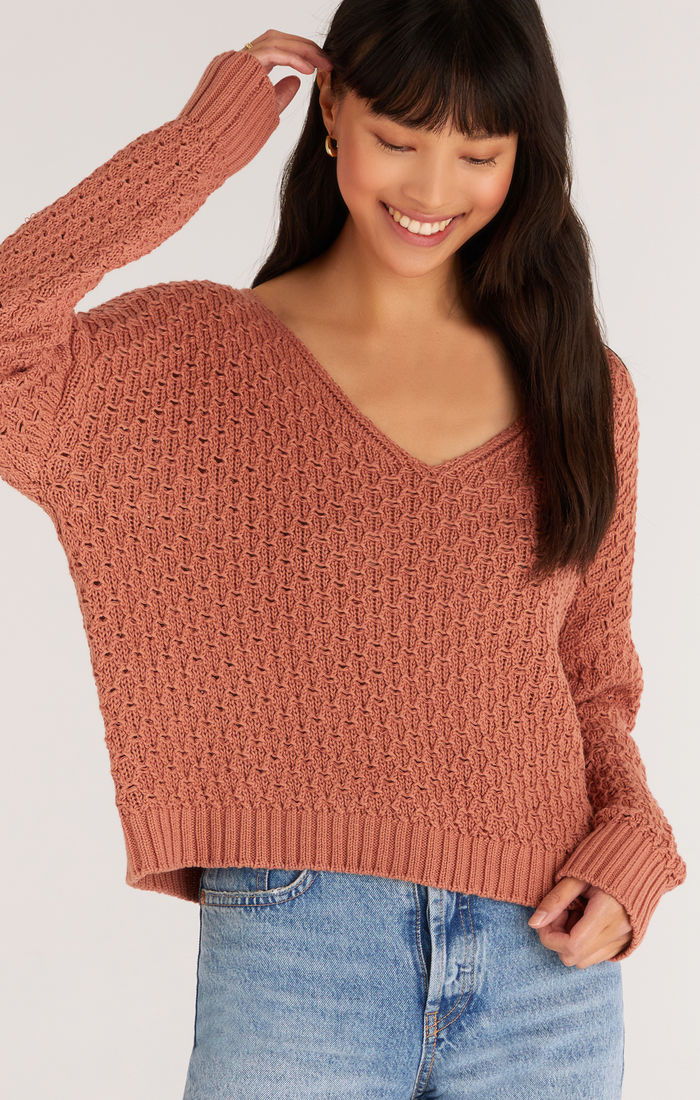 Brenda Texture Sweater