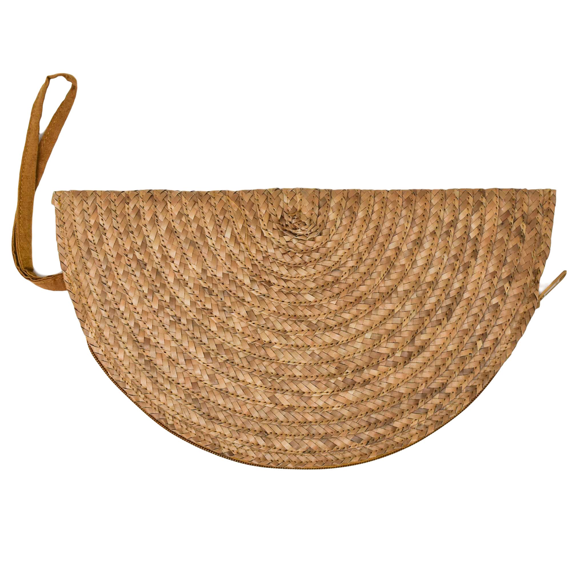 Halfmoon Straw Clutch