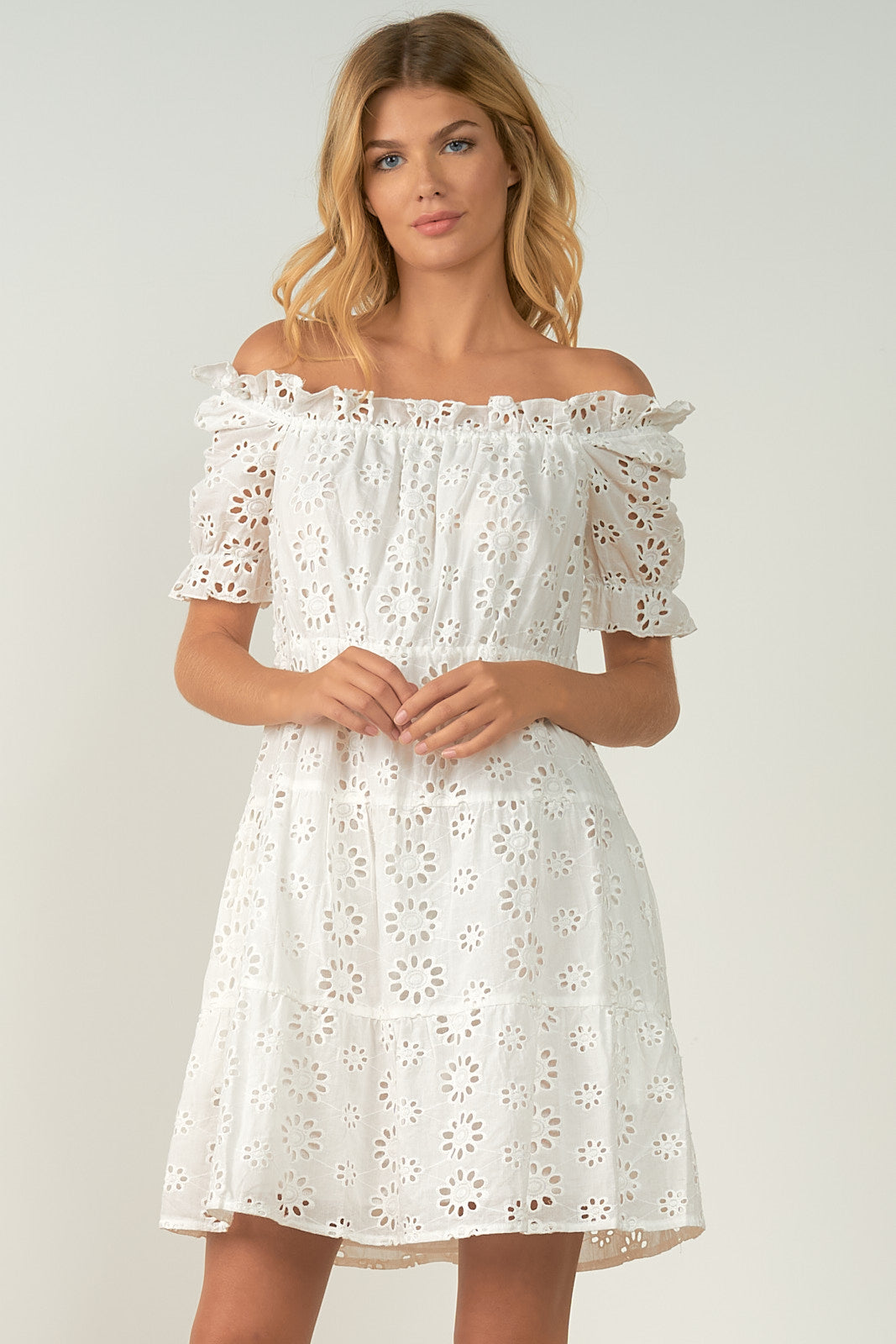 Ella Eyelet Dress