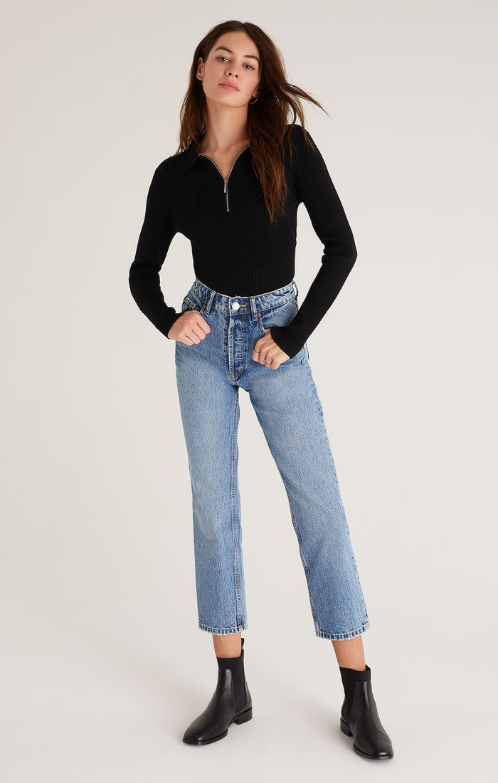 Rico Zip Henley Sweater