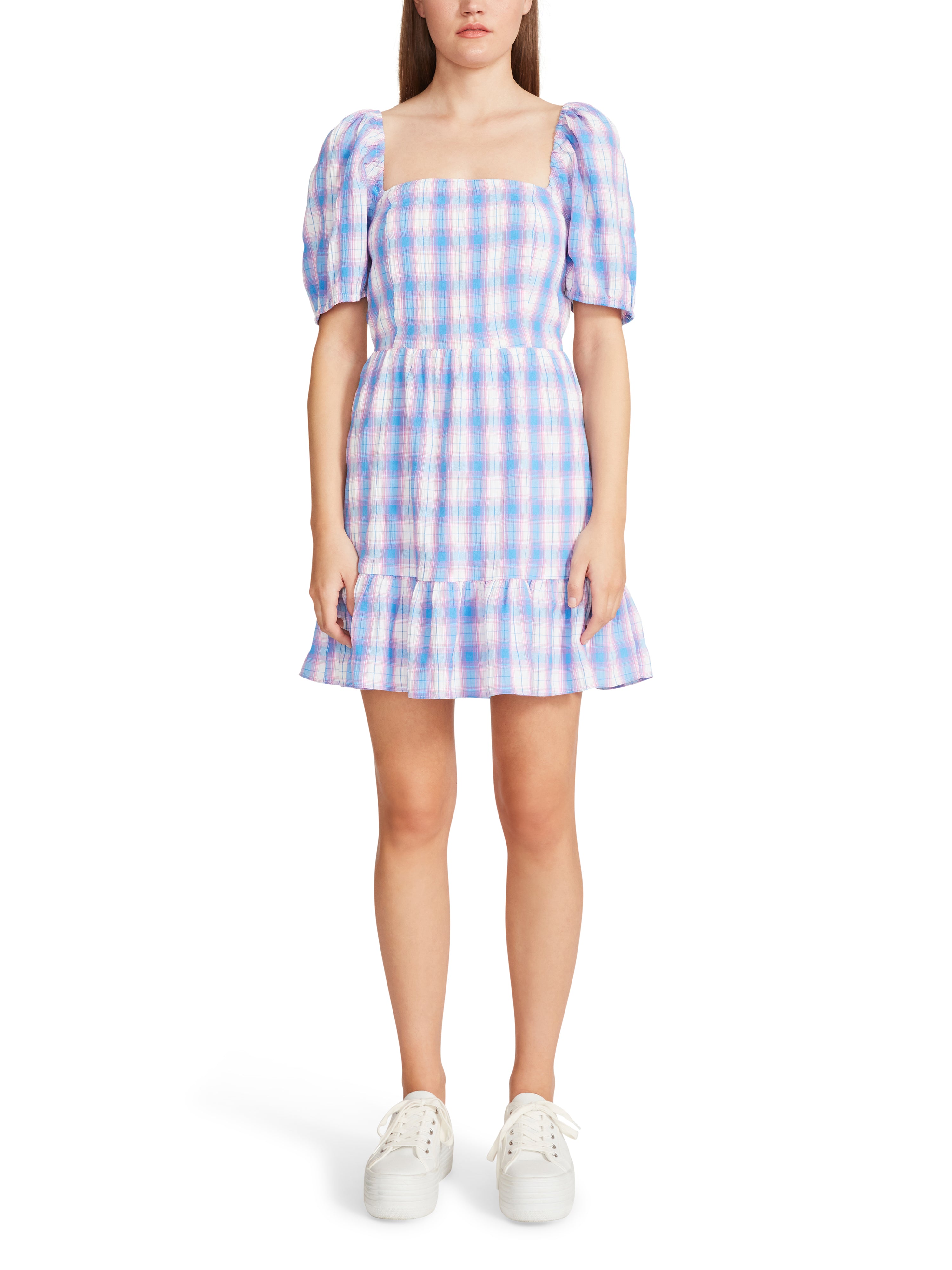 Plaid With My Heart Dress