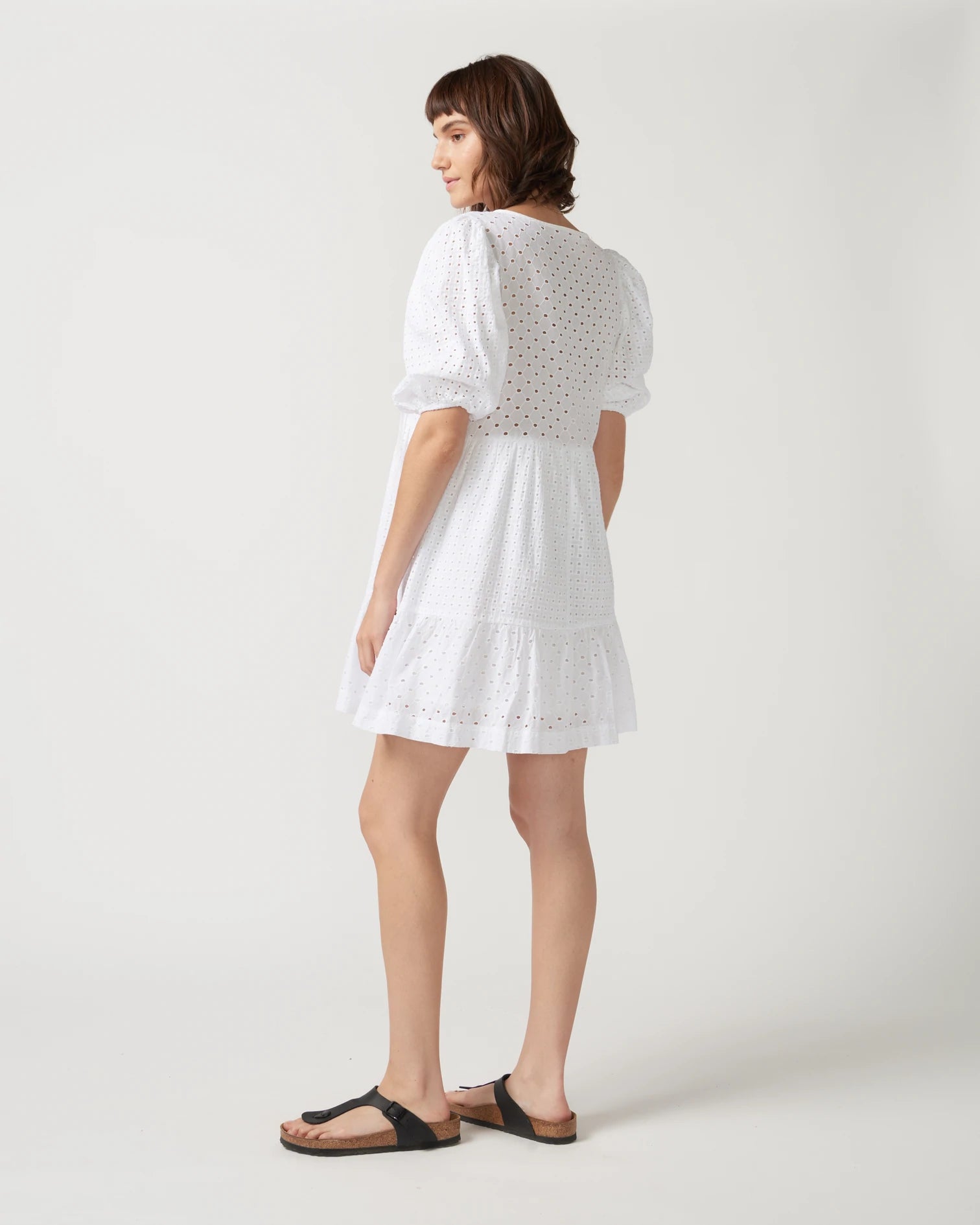 Estella Buttoned Mini Dress