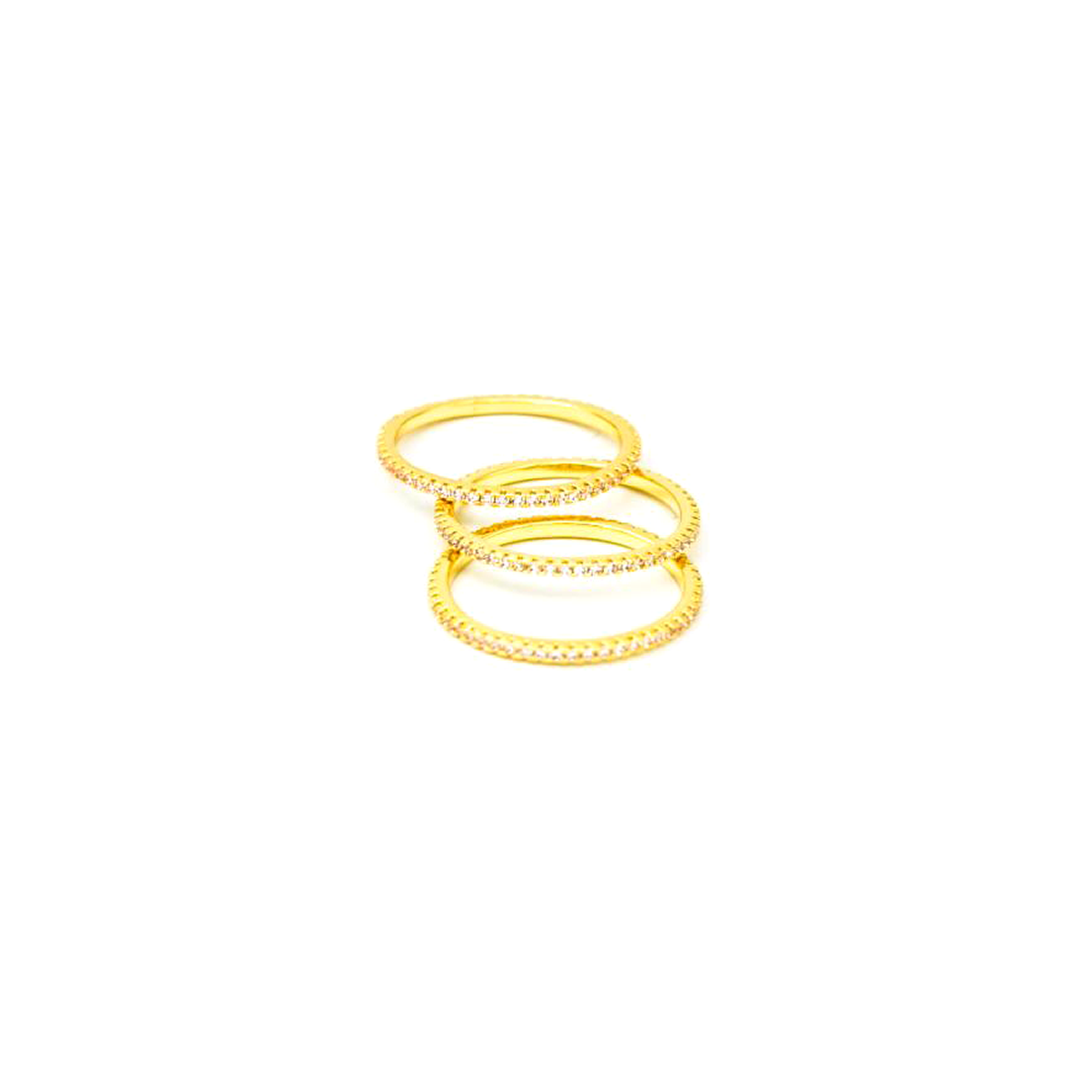 CZ Infinity Stacking Ring