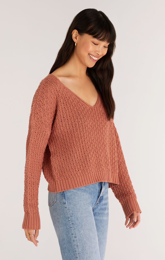 Brenda Texture Sweater
