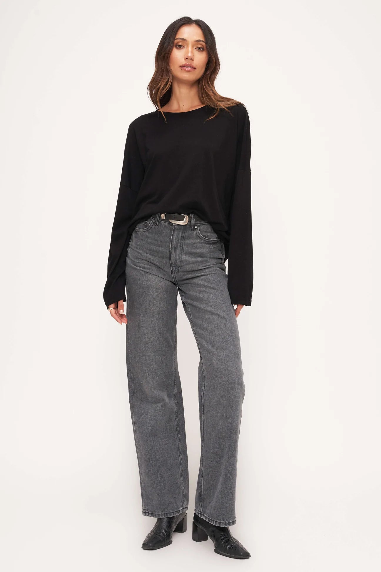 Stay Cool Ruched Side Longsleeve