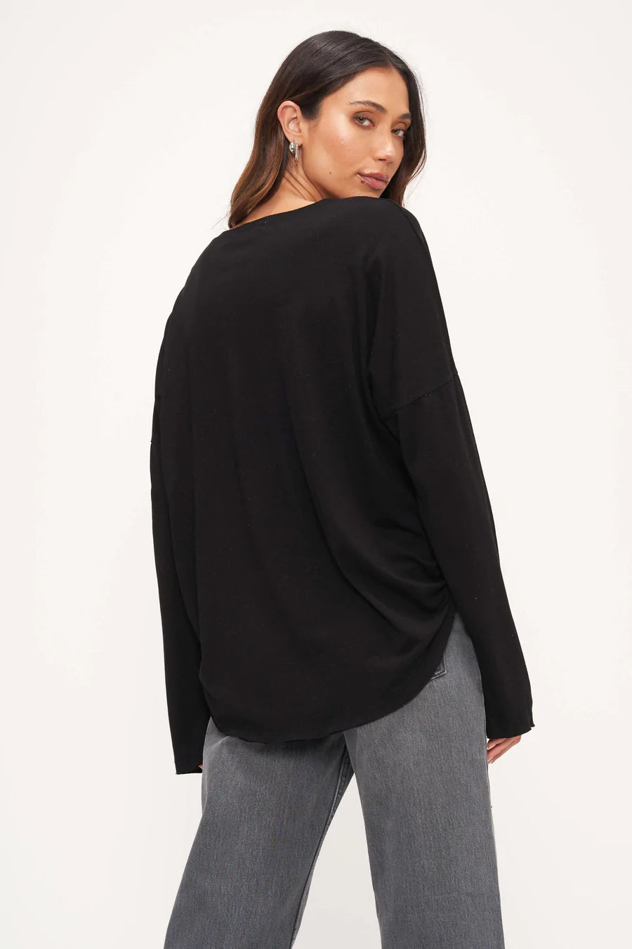 Stay Cool Ruched Side Longsleeve