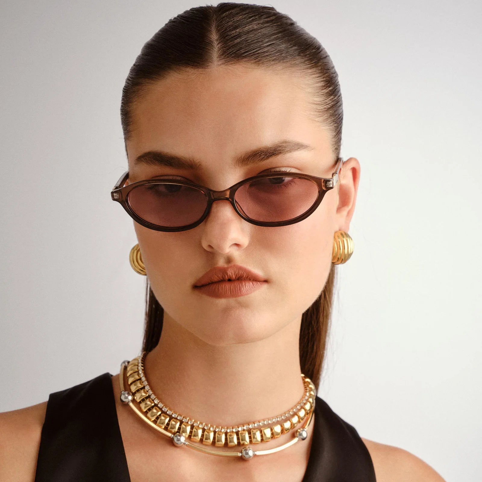Duskfall Pearl Chocolate Sunglasses