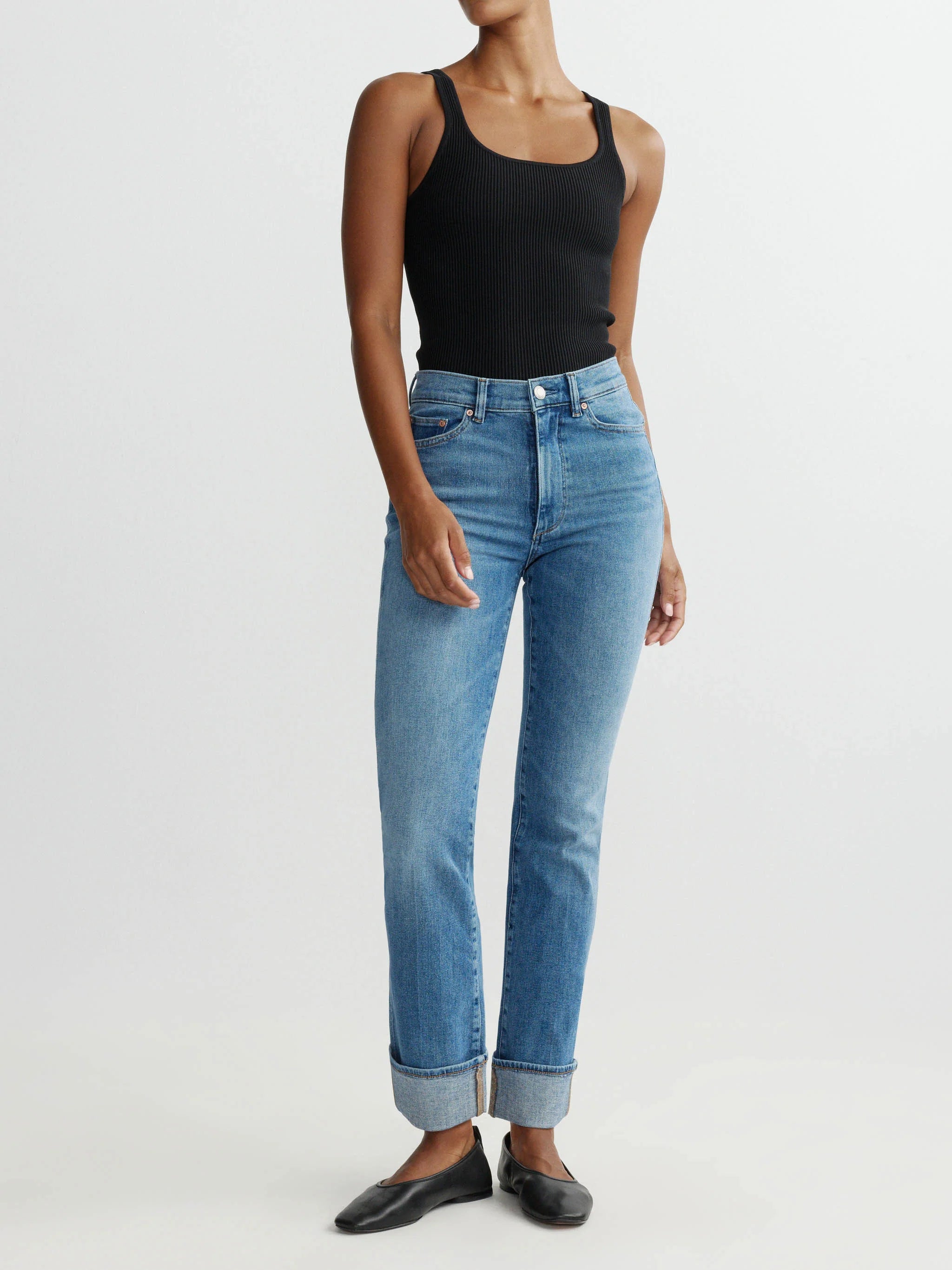 Halle Straight High Rise Instasculpt™ 29" Jeans