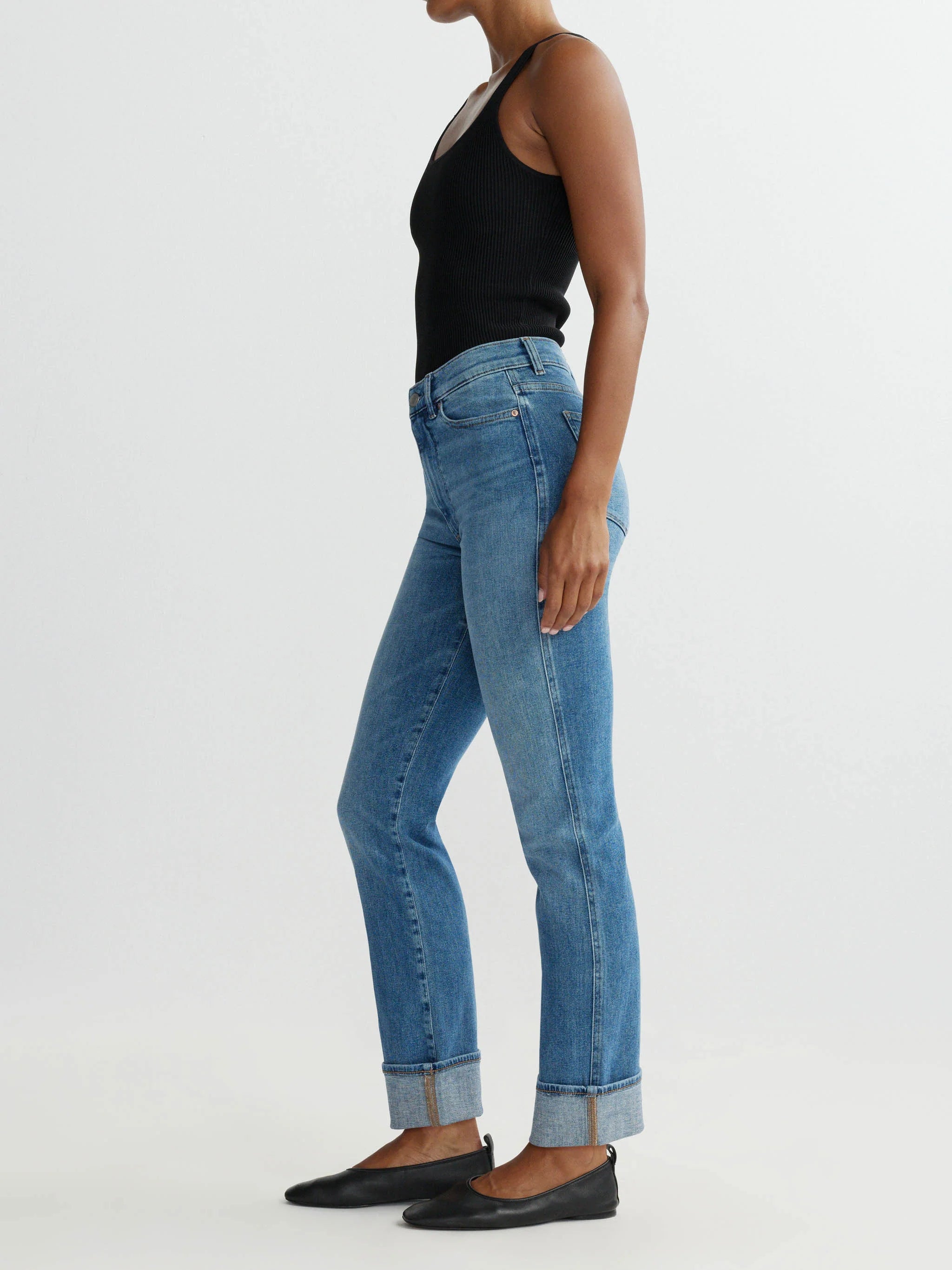 Halle Straight High Rise Instasculpt™ 29" Jeans