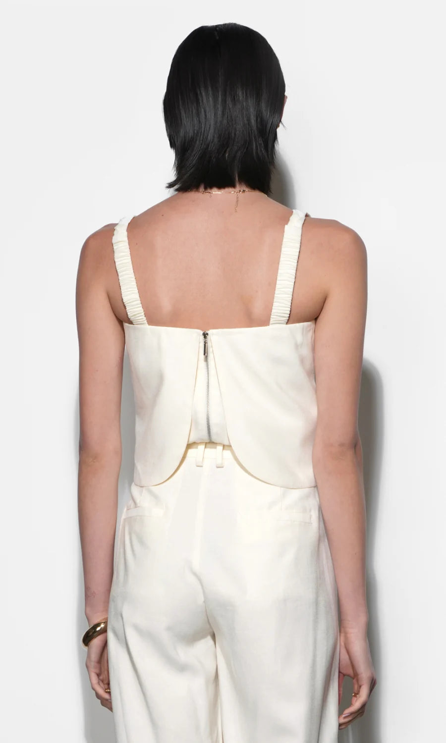 Jane Braided Strap Detail Top