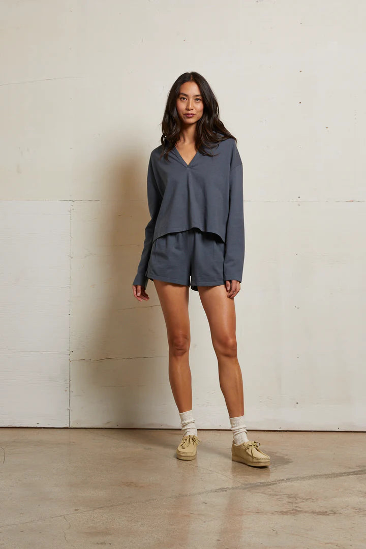 Alison Jersey Collared Shirt