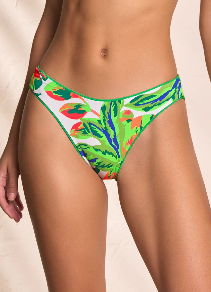 Parakeet Green Sublimity Classic Bikini Bottom