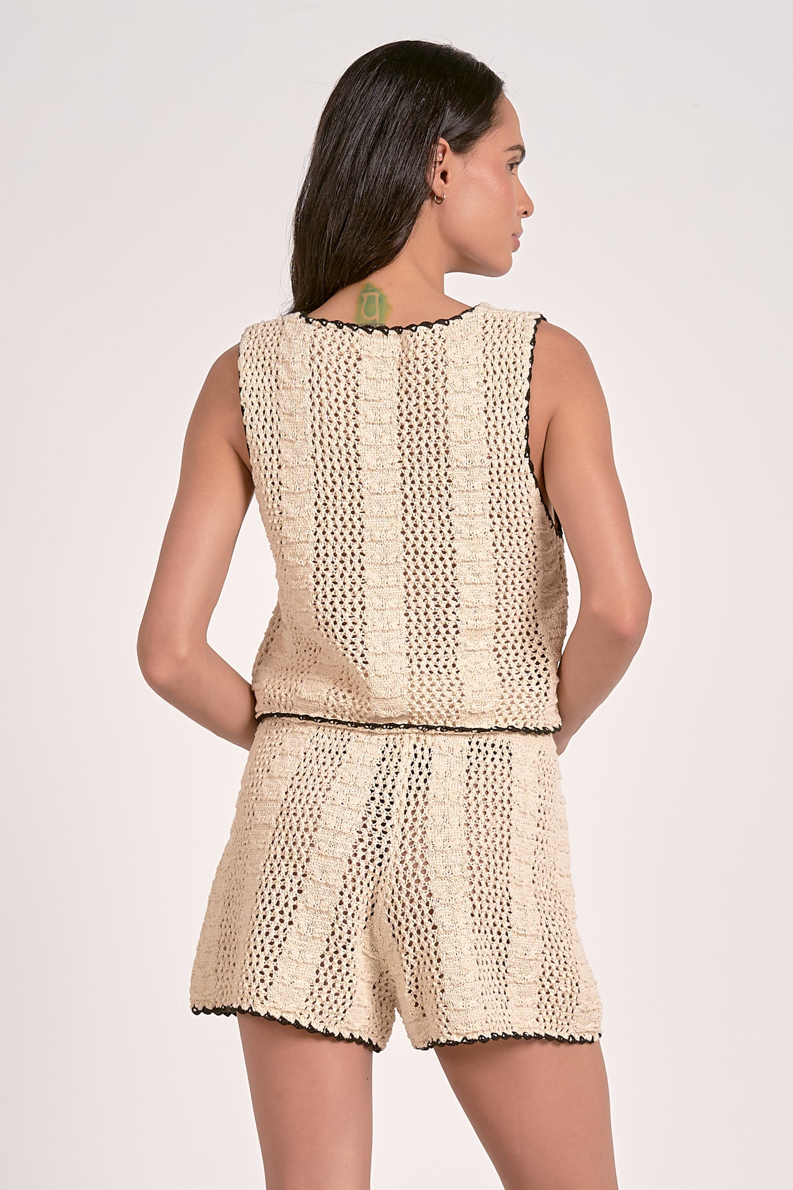 Tie Front Cover-Up Vest