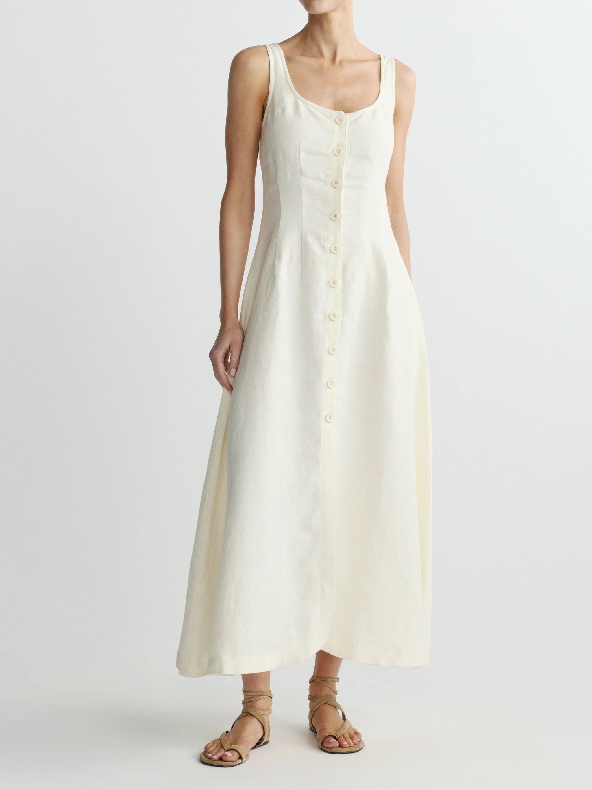 Montauk Dress Sleeveless Maxi