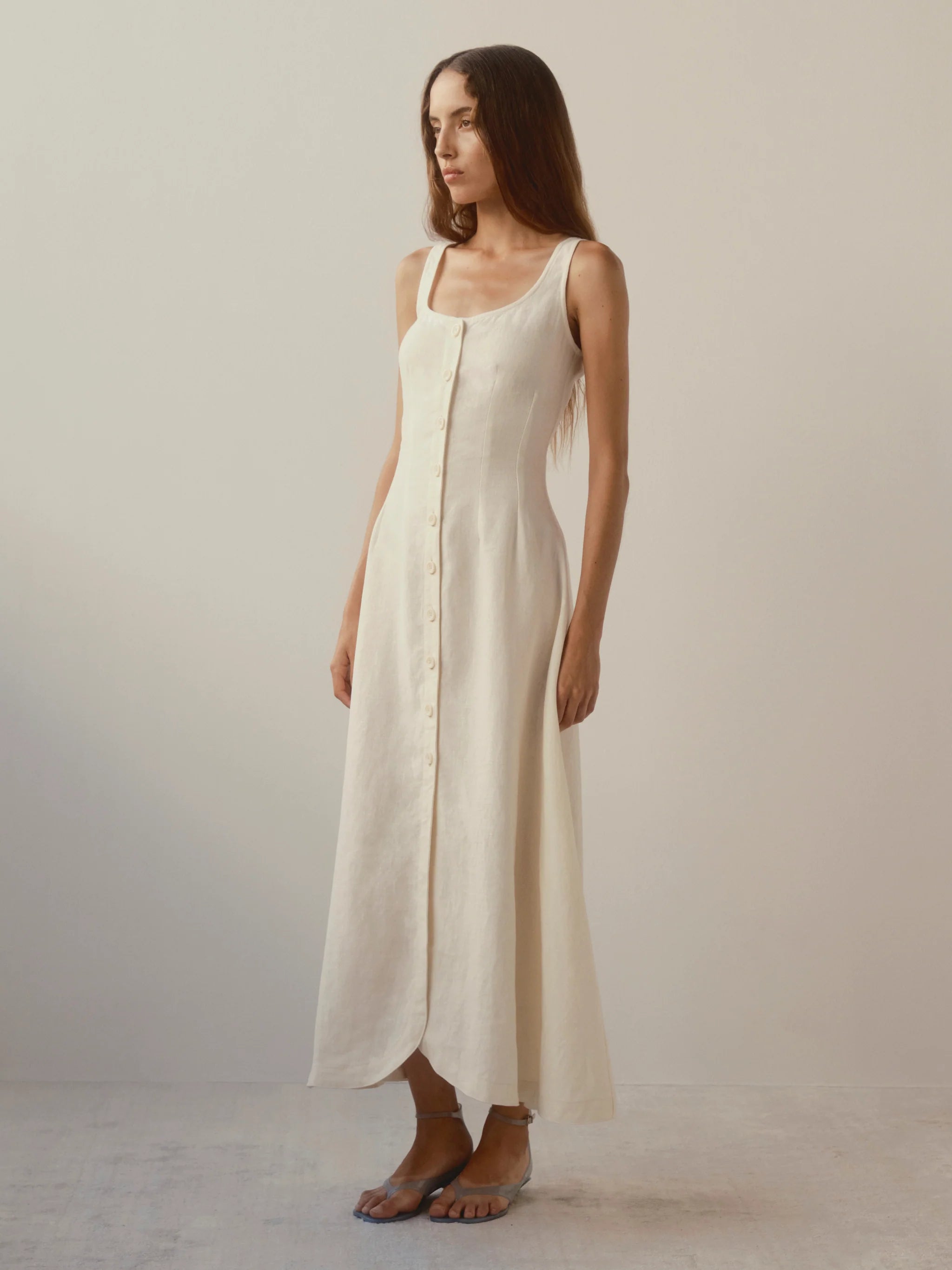 Montauk Dress Sleeveless Maxi