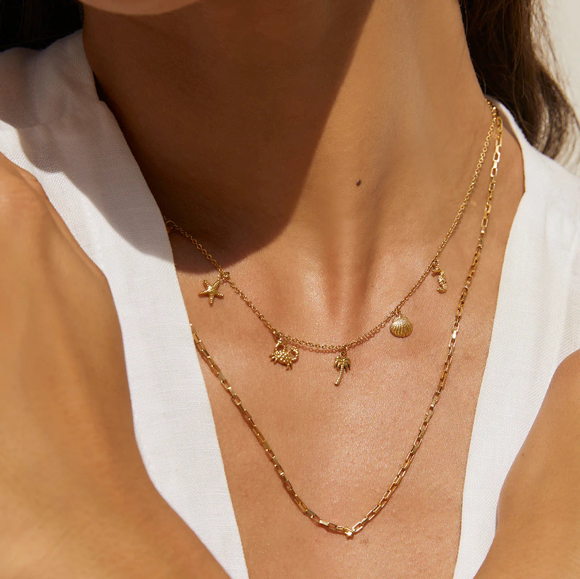 Ariel Gold Necklace