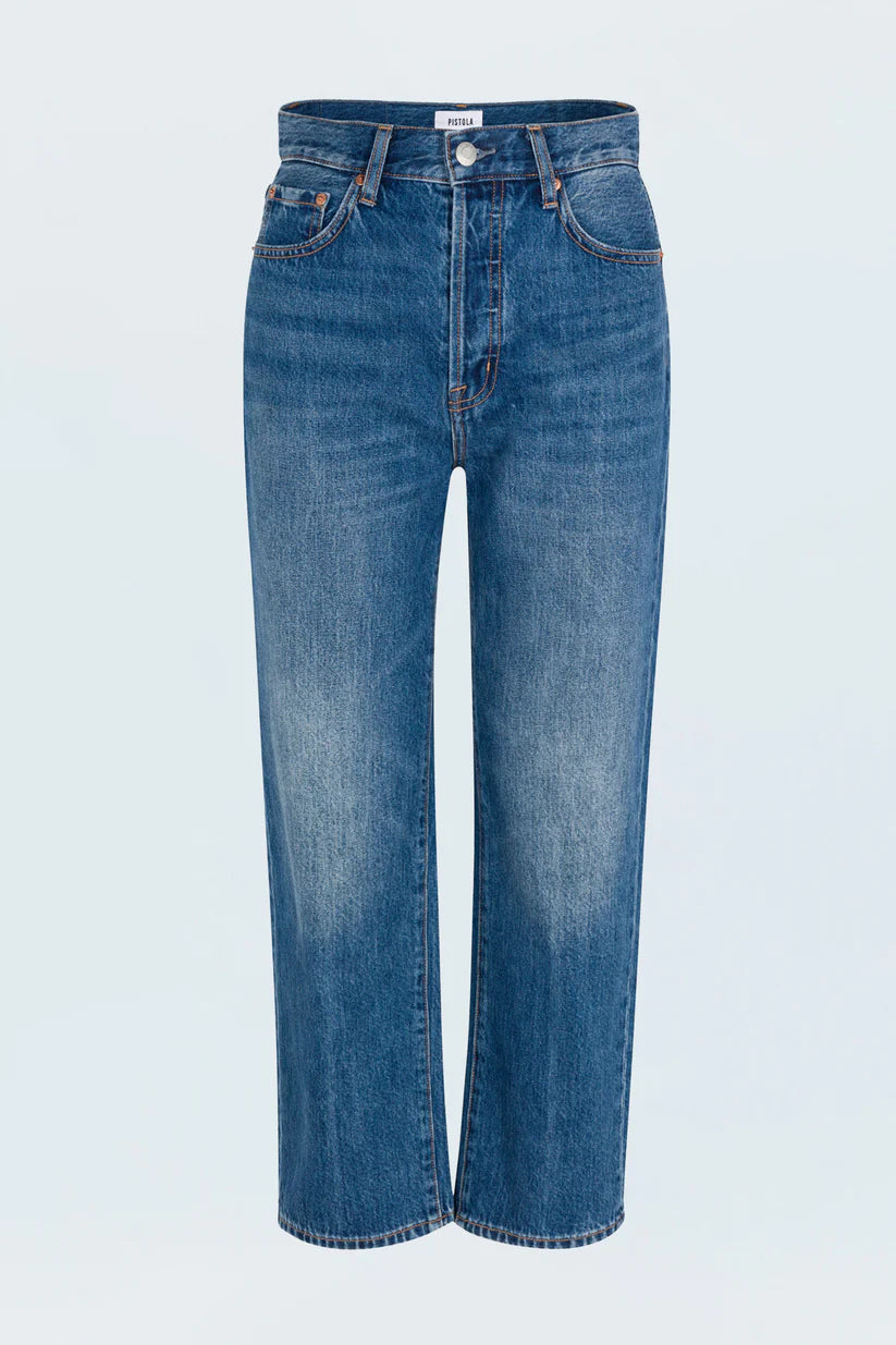 Cassie High Rise Straight Crop