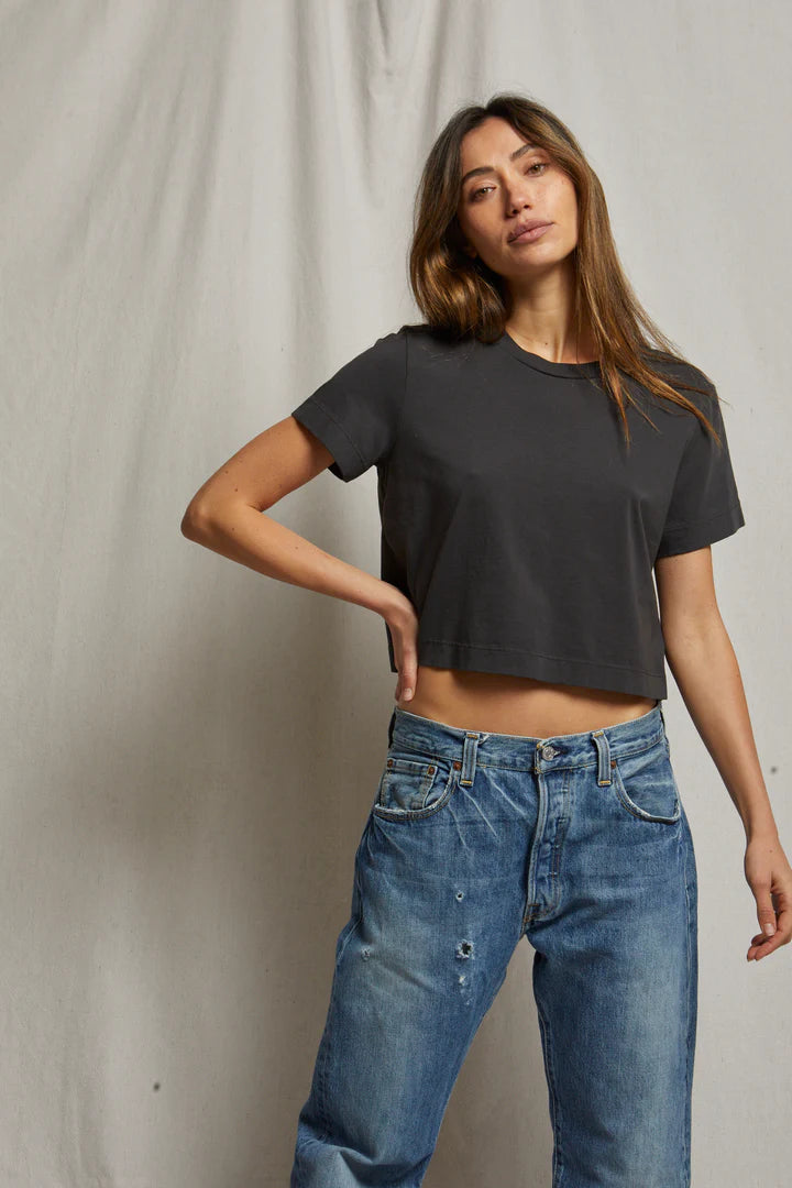 Cher Cotton Crewneck Tee