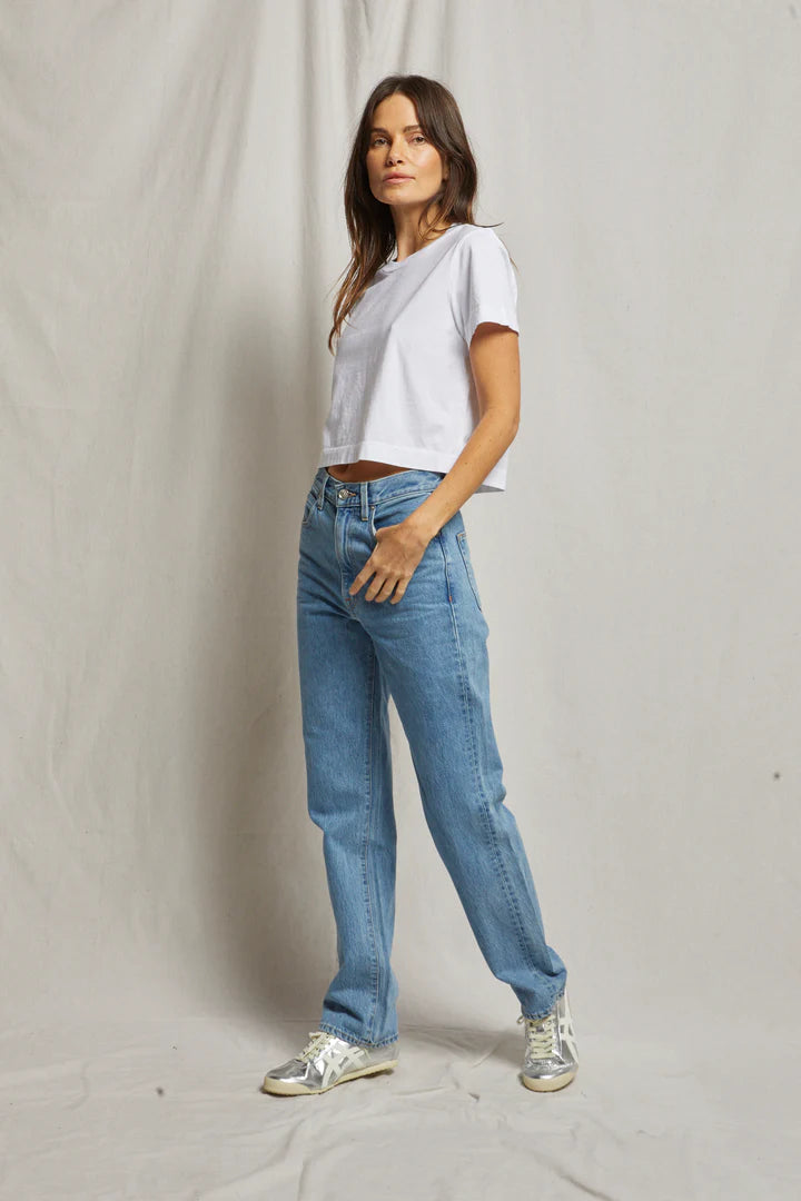 Cher Cotton Crewneck Tee