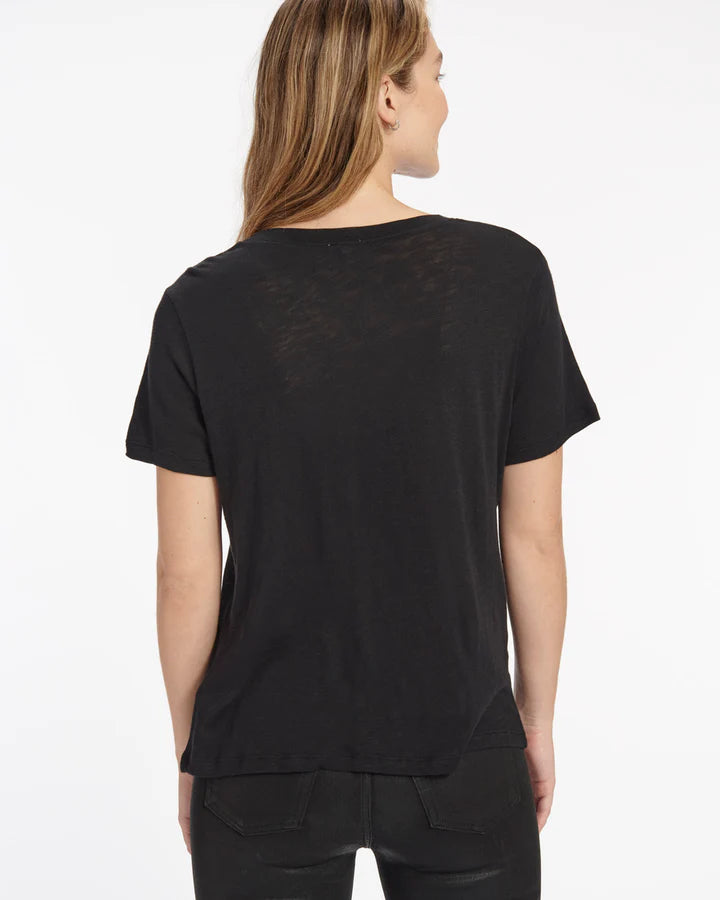 Zoe Slub Crew Neck Tee