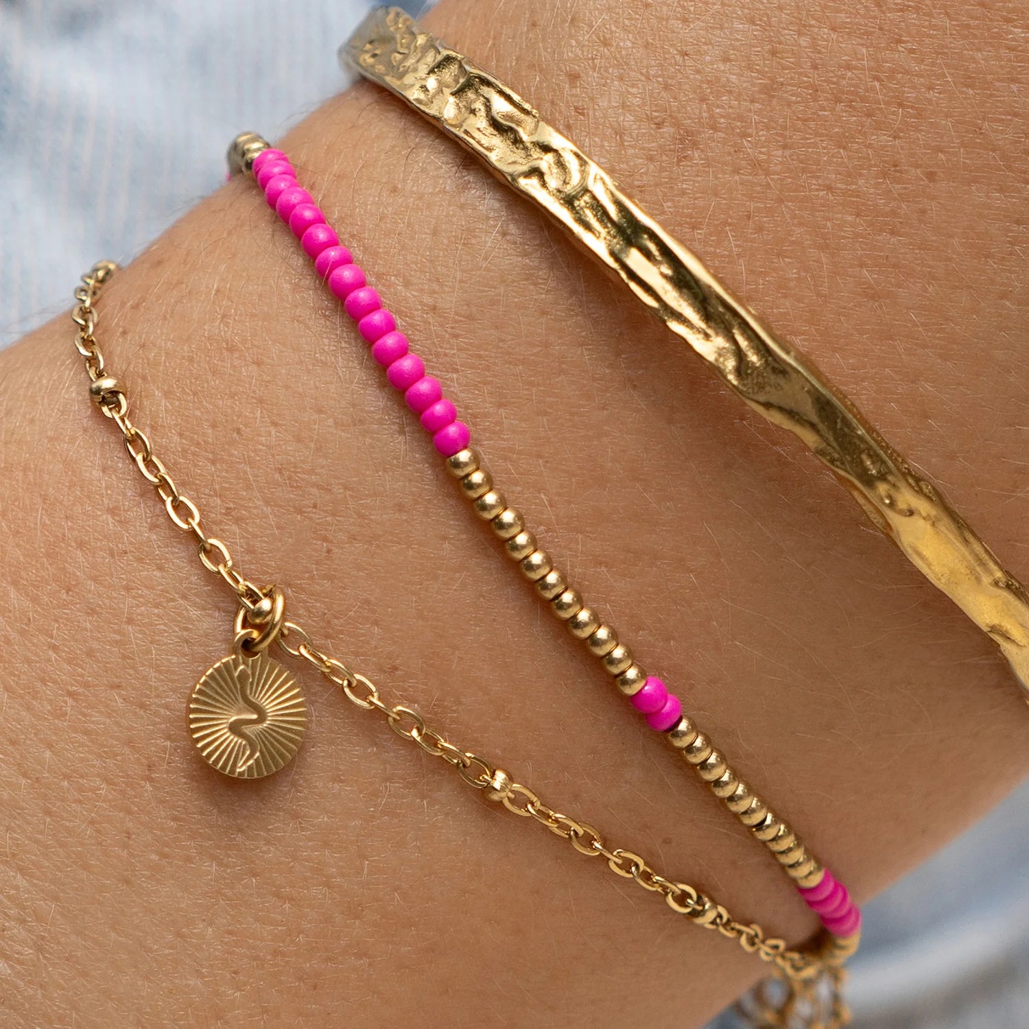 Cobra Gold Bracelet