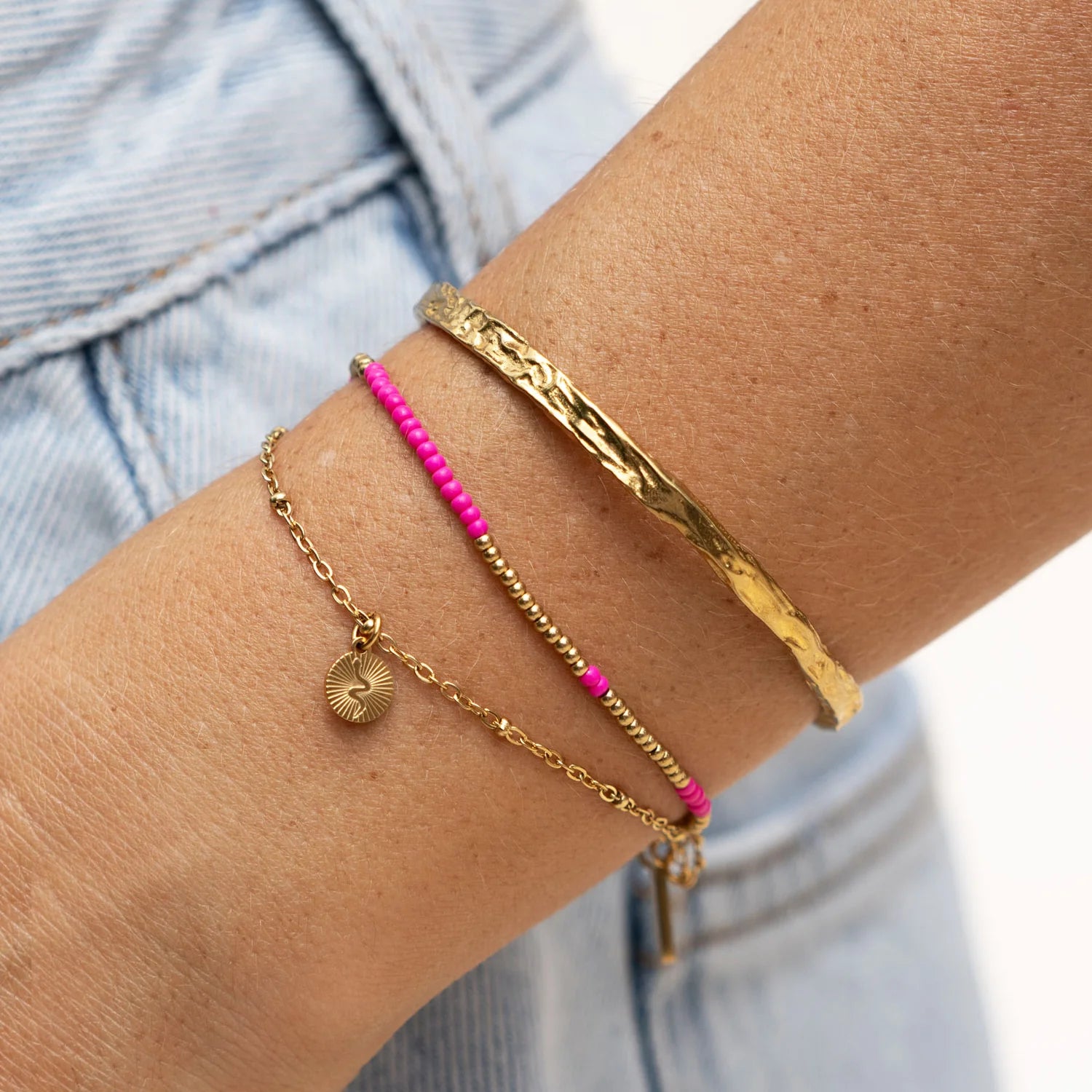 Cobra Gold Bracelet
