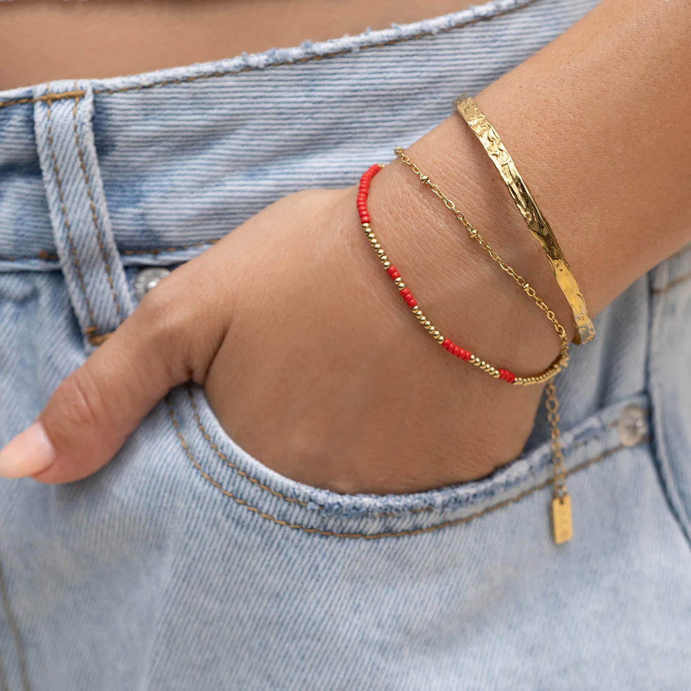 Cobra Gold Bracelet