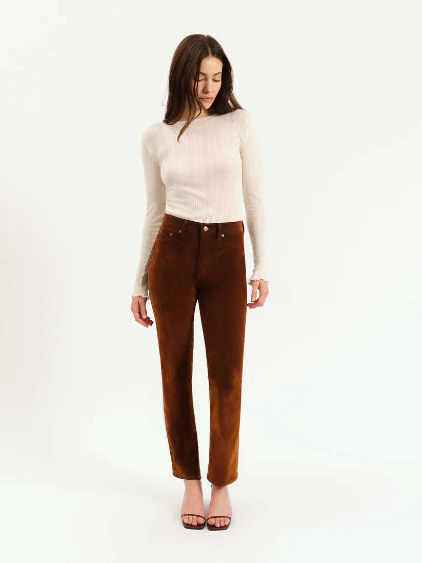 Smarty Pants High Rise Slim Straight