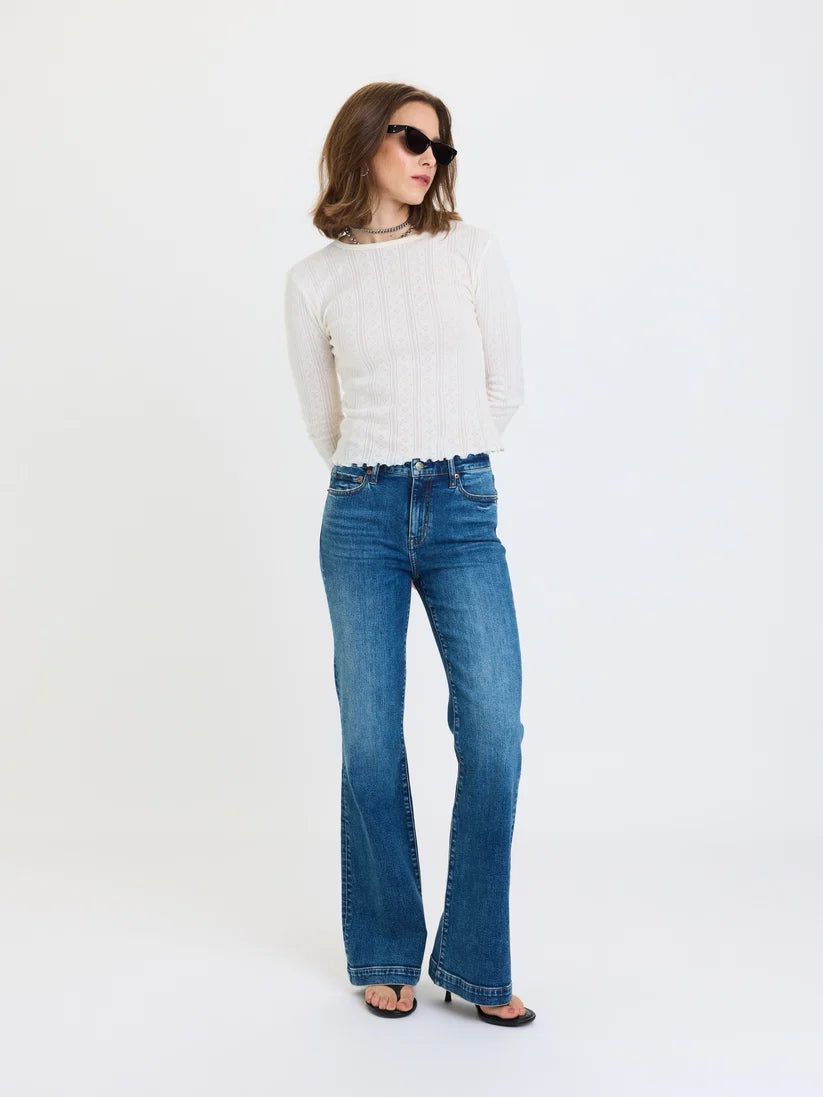 The Heartbreaker Mid Rise Flare