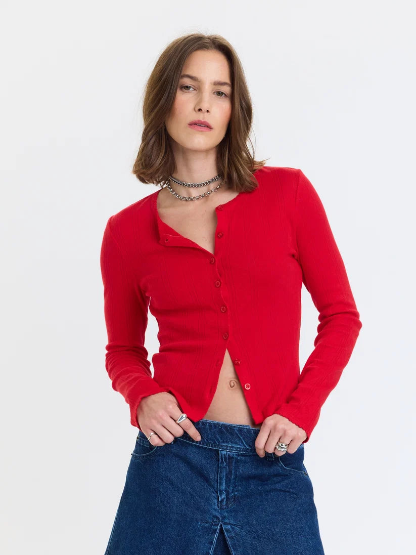 Stargazer Pointelle Cardigan