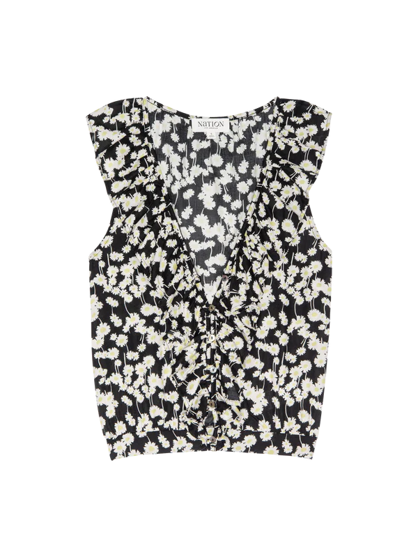 Ella Ruffle Top
