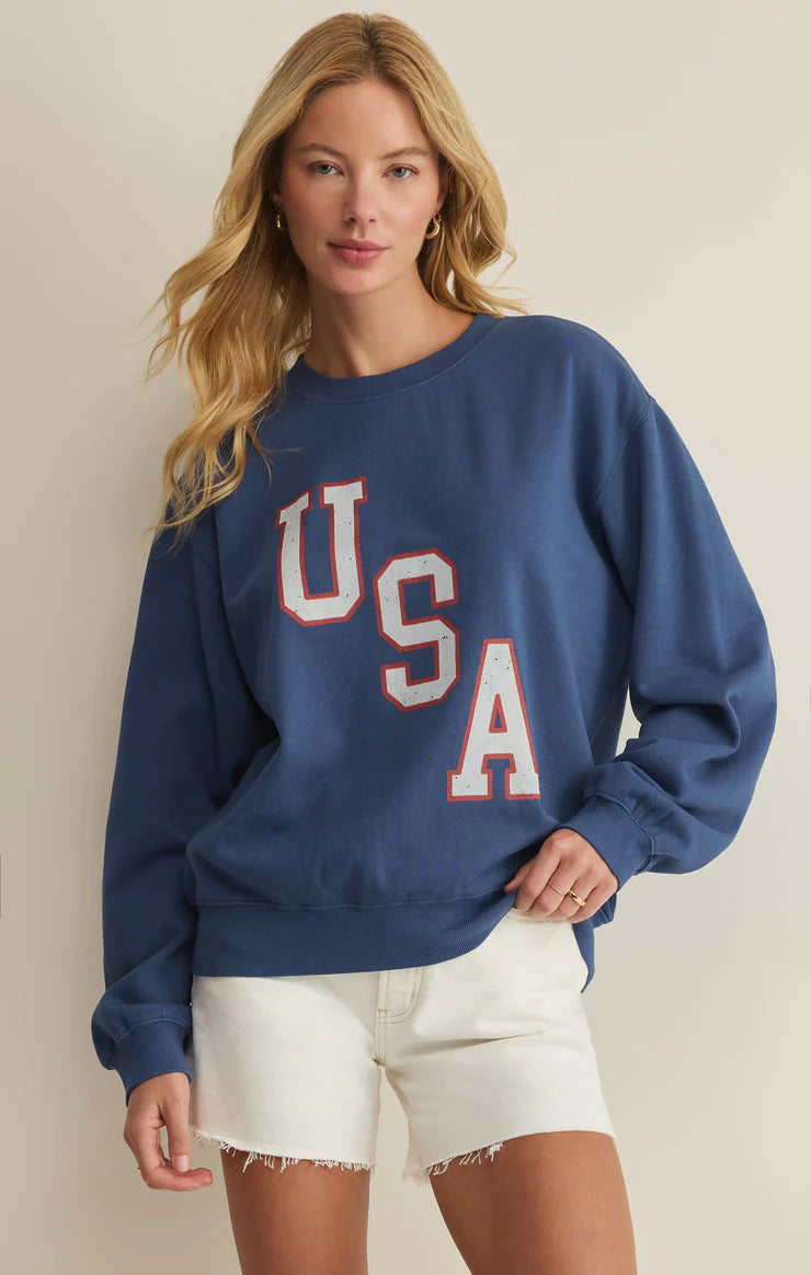 Americana Boyfriend Sweatshirt